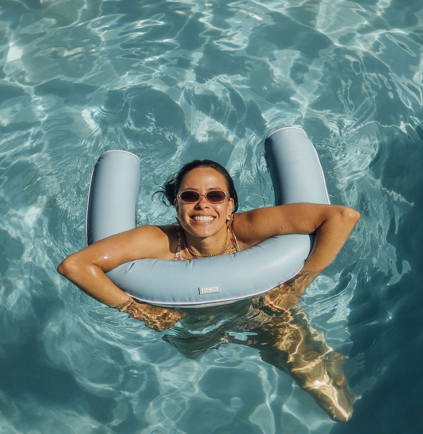 Baby Blue Fabric Noodle Float