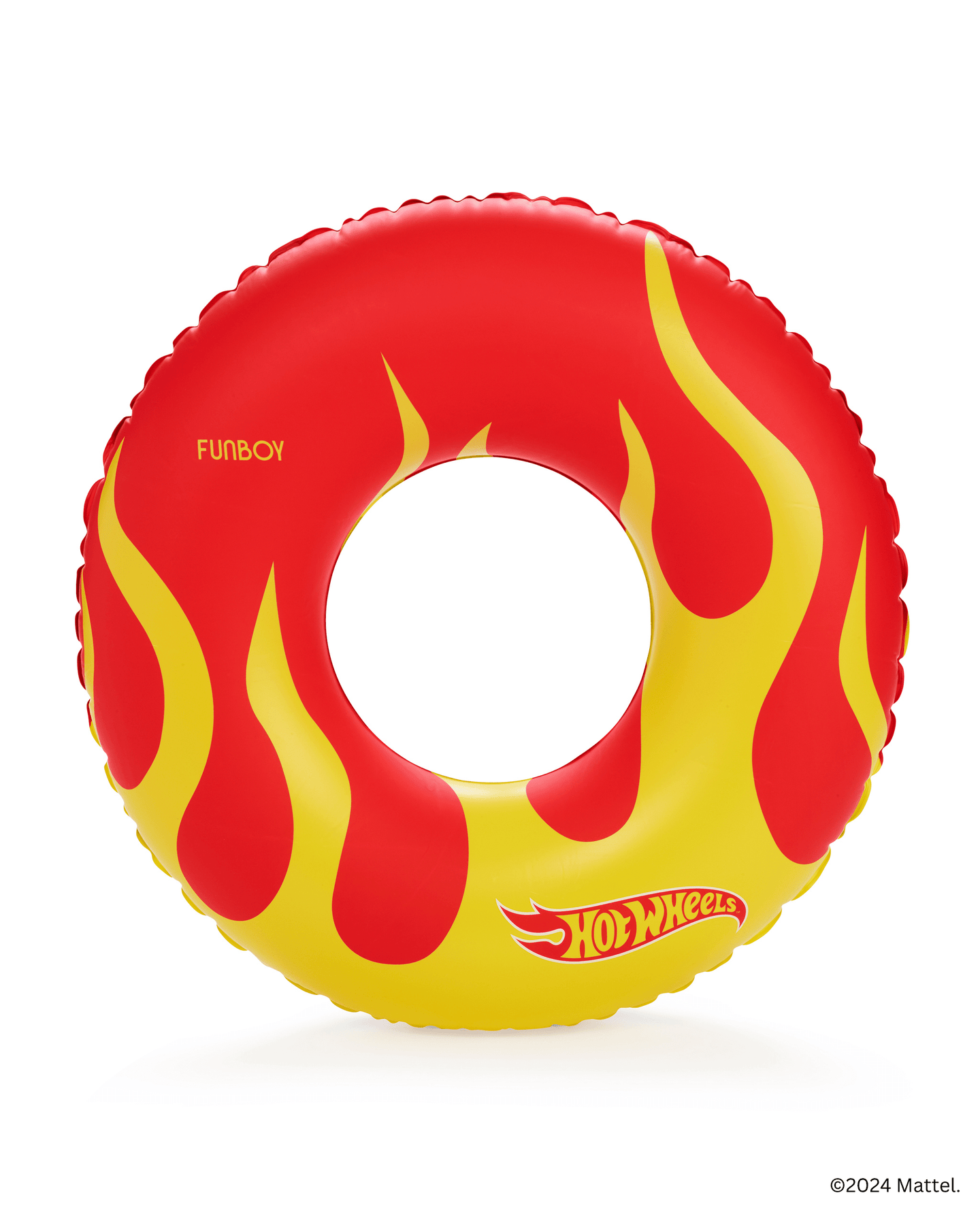 Hot Wheels Kids Checkered Flame Tube Float (Reversible)