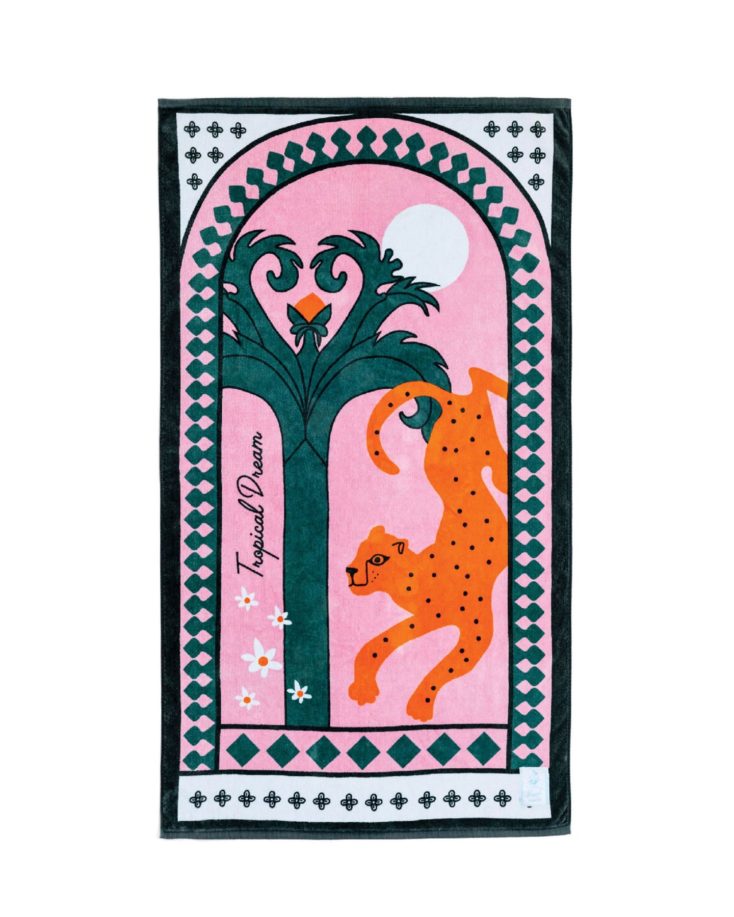 Ibiza Tiger Beach Towel by FUNBOY