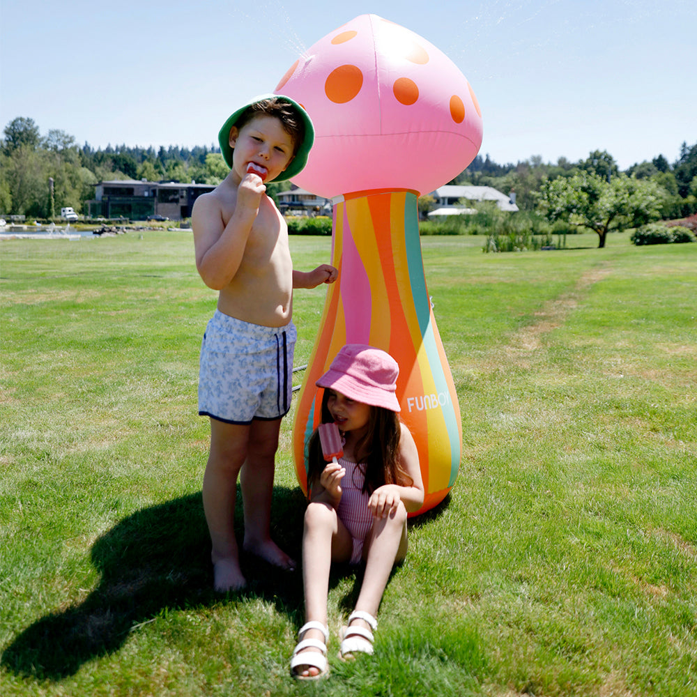 Pink Mushroom Sprinkler by FUNBOY