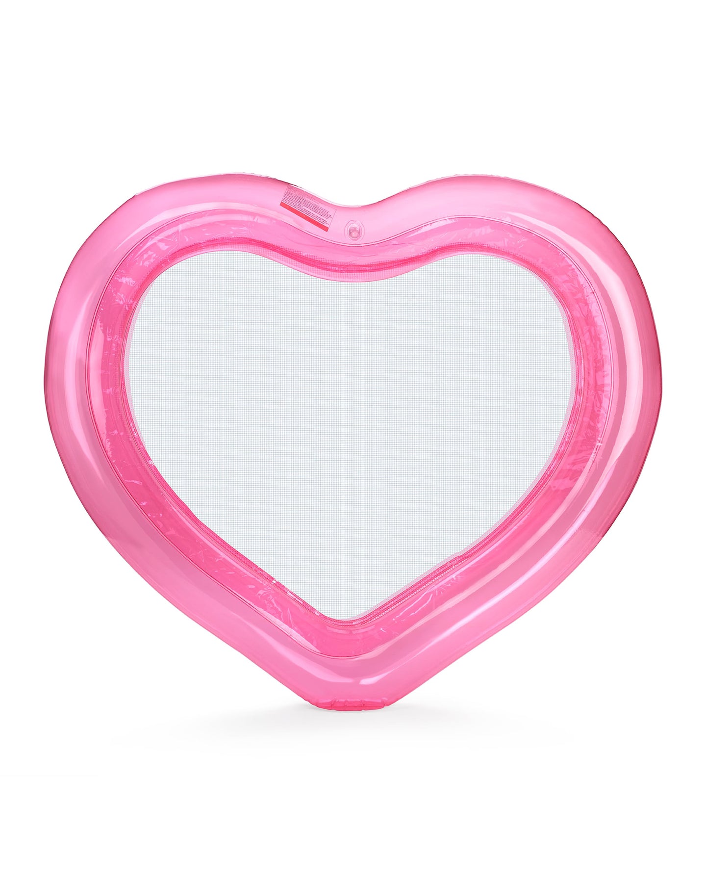 Heart Mesh Lounger Pool Float