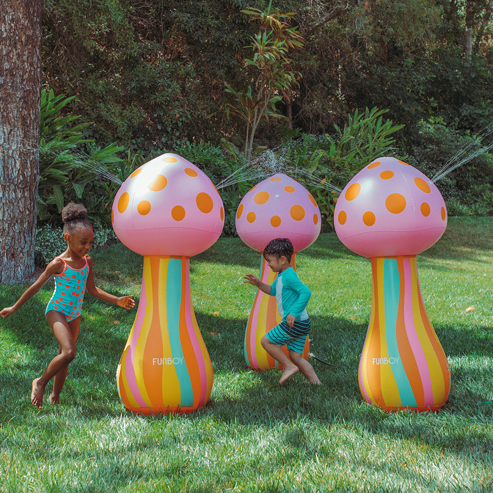 Pink Mushroom Sprinkler by FUNBOY