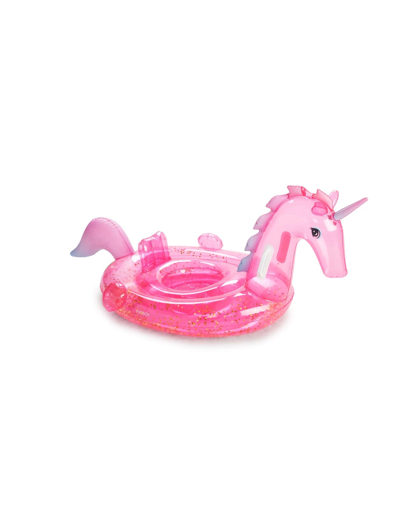 Baby Pool Float w/ Shade - Pink Unicorn